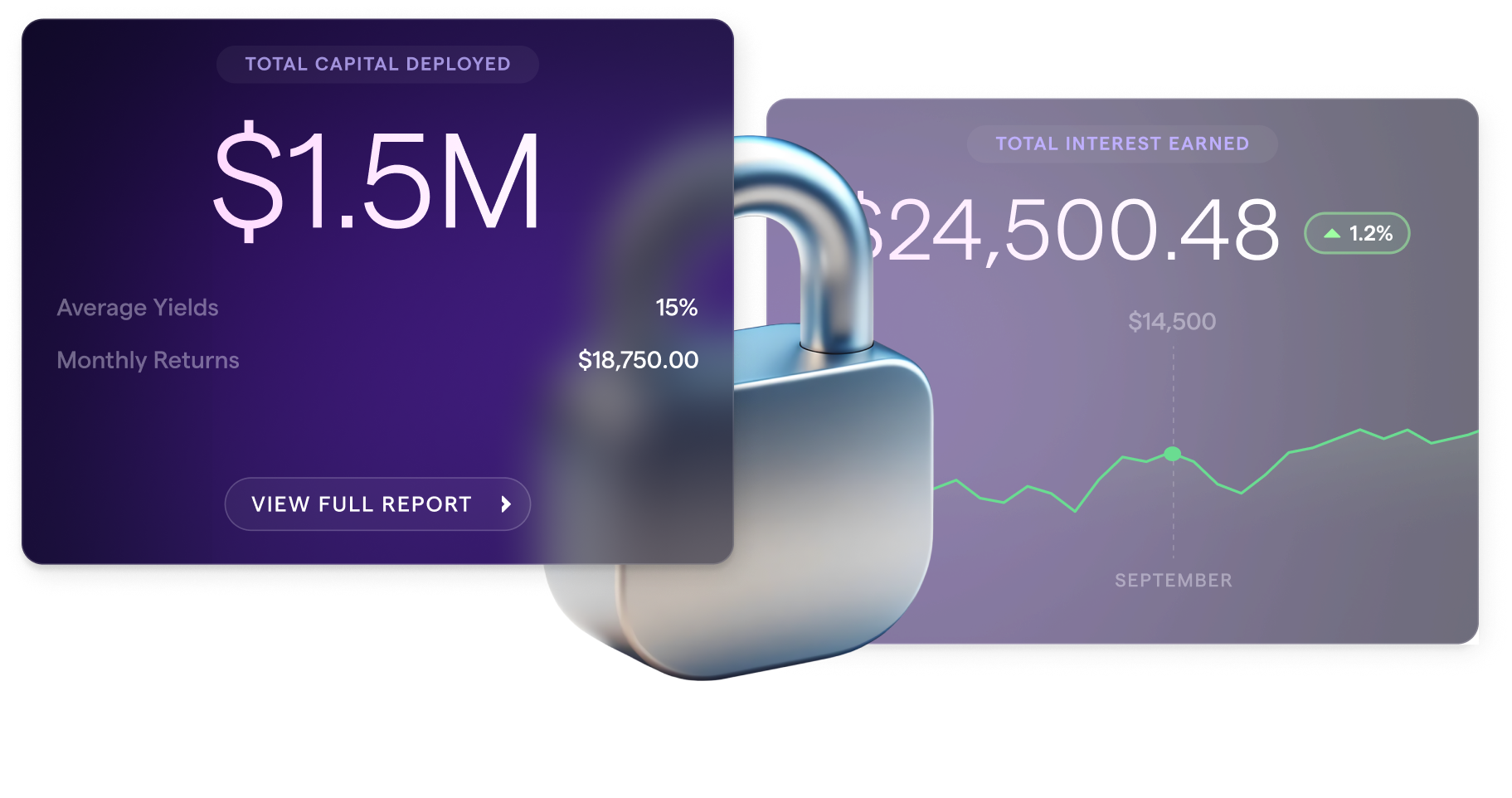 lender marketing card